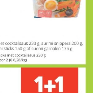 Garnalen op Spar Retail