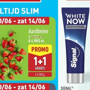 Aardbeien op Aldi
