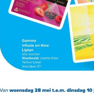 Thee lipton  op Carrefour
