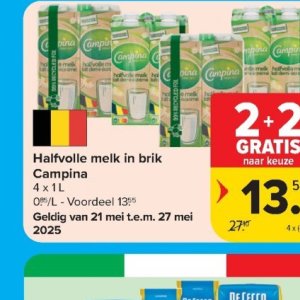 Melk op Carrefour