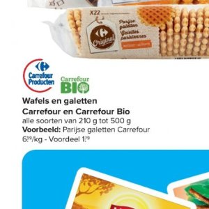 Wafels op Carrefour