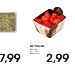Aardbeien op Sligro-M