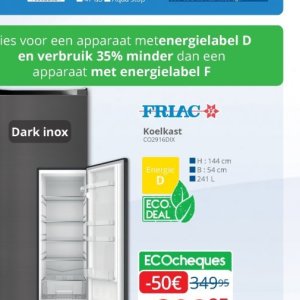 Koelkast op Eldi