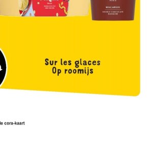 Roomijs op Cora
