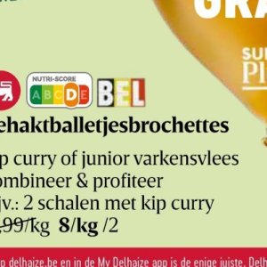 Varkensvlees op Delhaize
