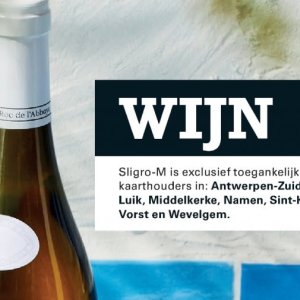 Wijn op Sligro-M