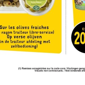 Olijven op Cora