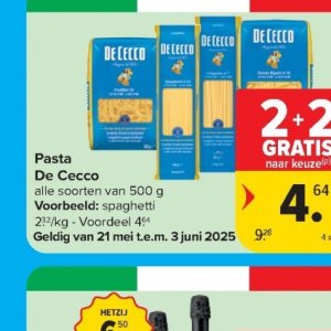  De Cecco op Carrefour