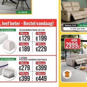Matras op Belga Meubelen
