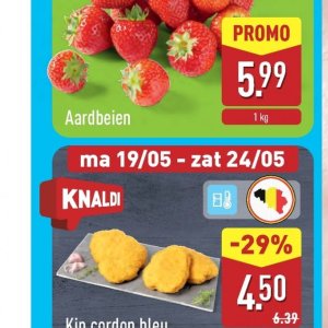 Aardbeien op Aldi