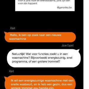 Wasmachine op Expert