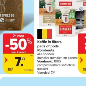 Koffie op Carrefour
