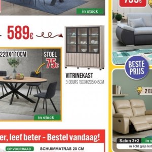 Vitrinekast op Belga Meubelen