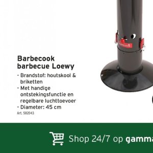 Barbeque op Gamma