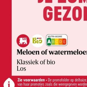 Meloen op Delhaize