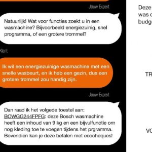 Wasmachine op Expert
