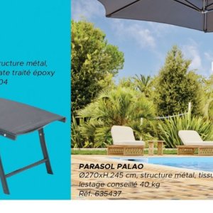 Parasol op Gifi