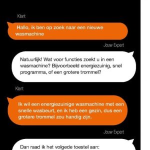 Wasmachine op Expert
