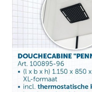 Douchecabine op Zelfbouwmarkt