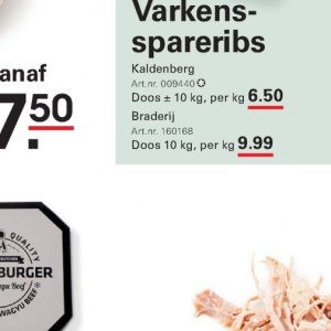 Doos op Sligro-M