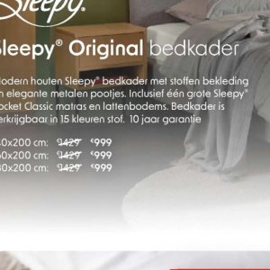 Stof op Sleep World