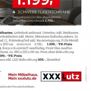 Glas op XXXL Meubels