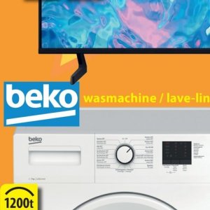 Wasmachine op Electrostock