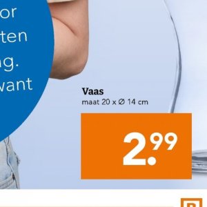 Vaas op Blokker