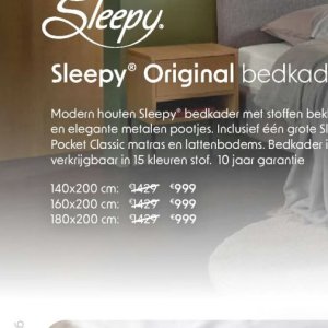 Matras op Sleep World