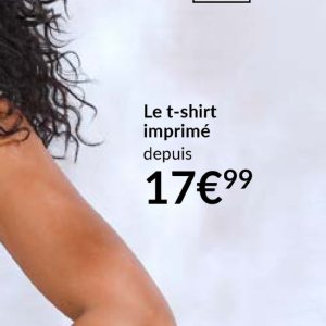T-shirt op Blancheporte