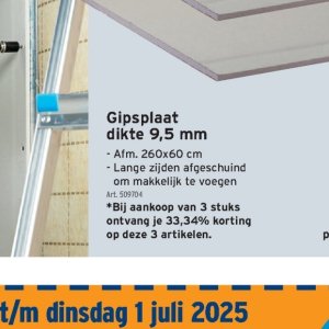 Gipsplaat op Gamma