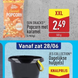 Popcorn op Aldi