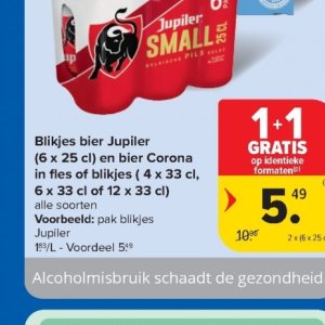 Bier op Carrefour
