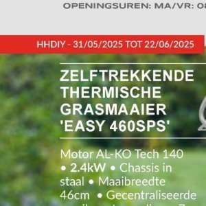 Grasmaaier op Handy Home