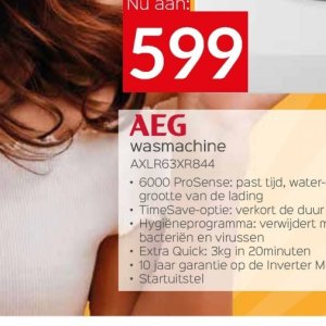 Wasmachine op Selexion