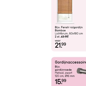 Gordijn op Leen Bakker
