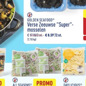 Mosselen op Aldi