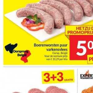 Varkensvlees op Intermarché
