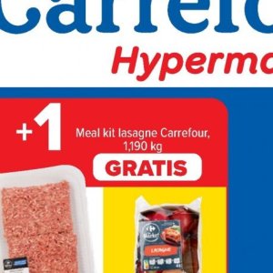 Lasagne op Carrefour