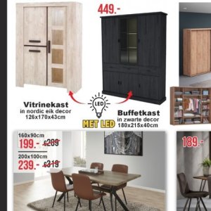 Vitrinekast op Belga Meubelen