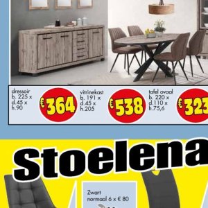 Vitrinekast op Budget Meubelen