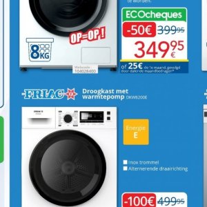 Wasmachine op Eldi