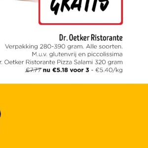 Pizza op Jumbo