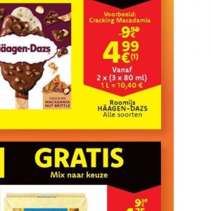 Roomijs op Cora