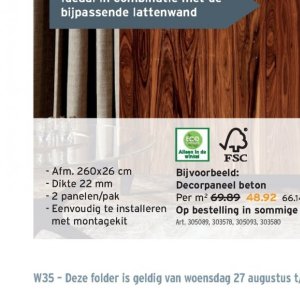 Panelen op Gamma