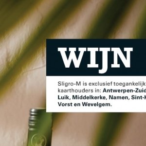 Wijn op Sligro-M