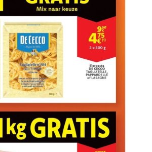  De Cecco op Cora
