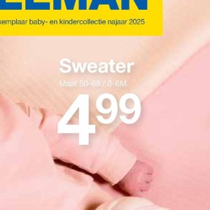 Sweater op Zeeman