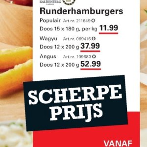 Doos op Sligro