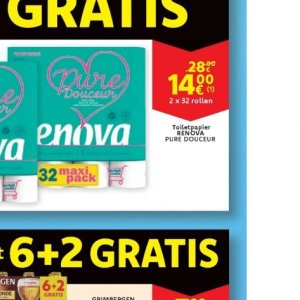 Toiletpapier op Cora